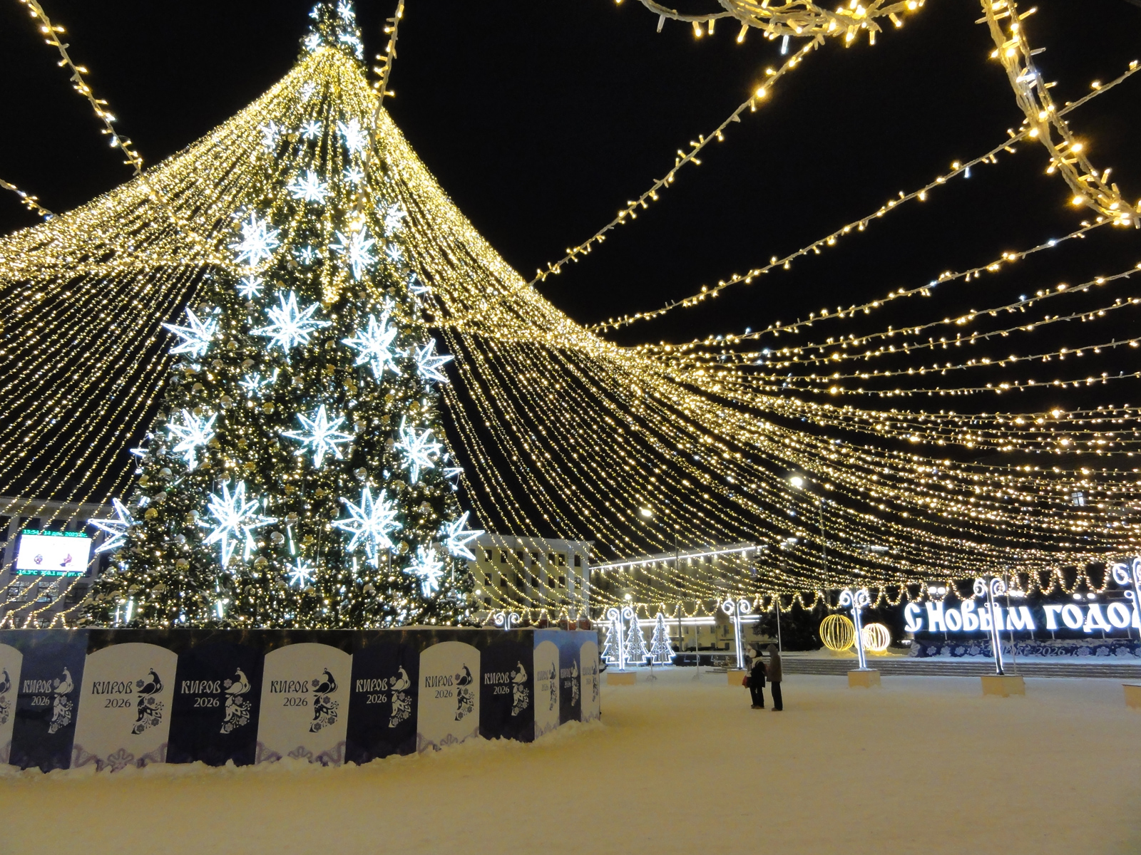 Главная кировская новогодняя ёлка