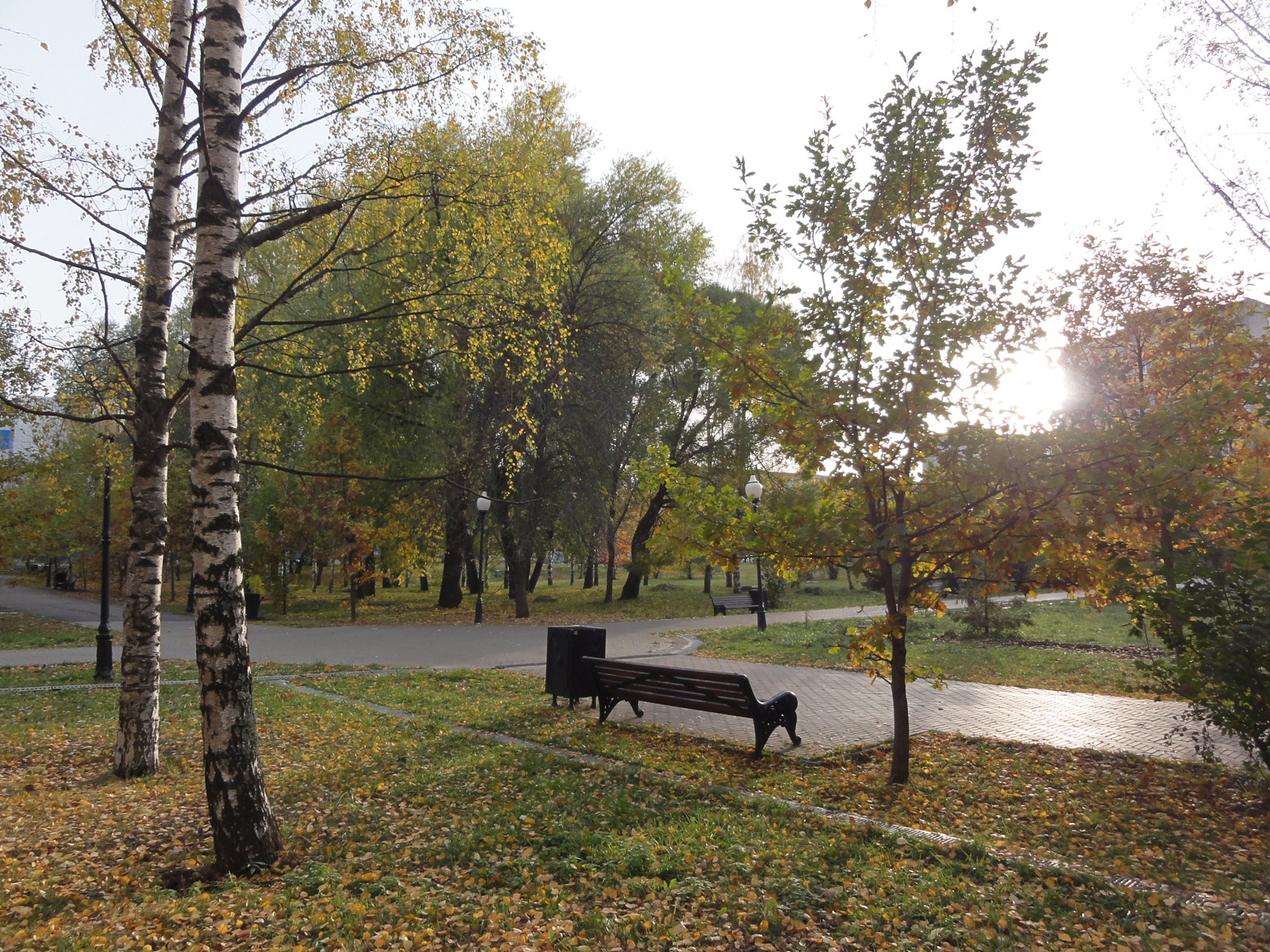 Кочуровский парк в октябре