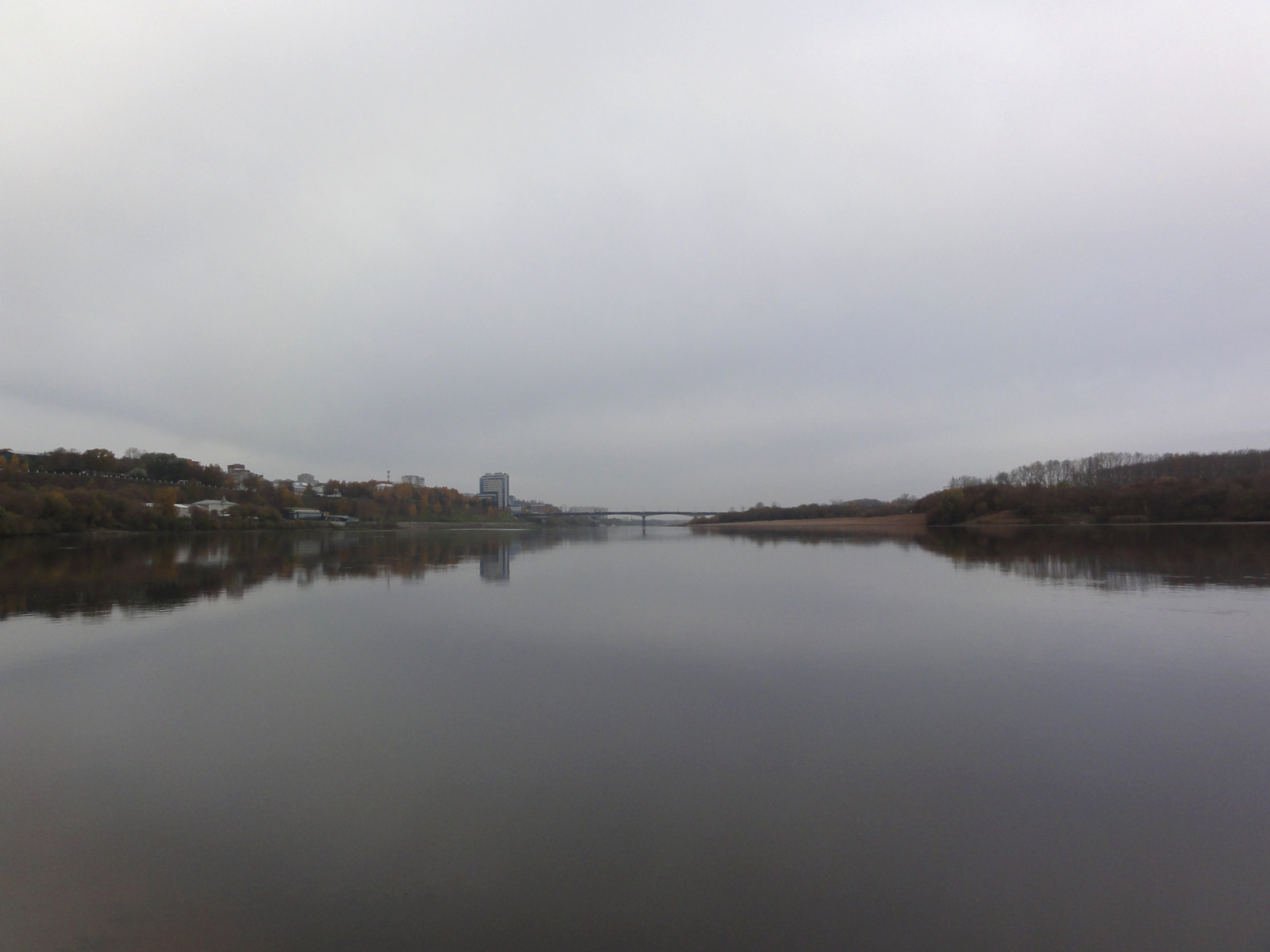 Осенние речные пейзажи